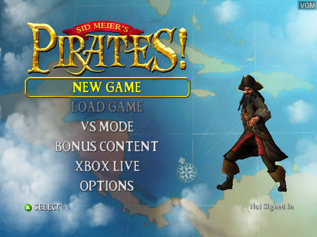 Sid Meiers Pirates Live the Life - XBox Original