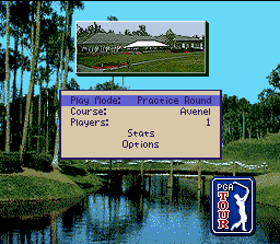 PGA Tour Golf III - SNES