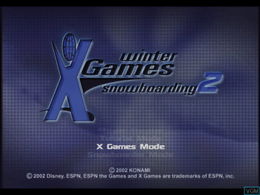 ESPN X Games Snowboarding 2002 - XBox Original
