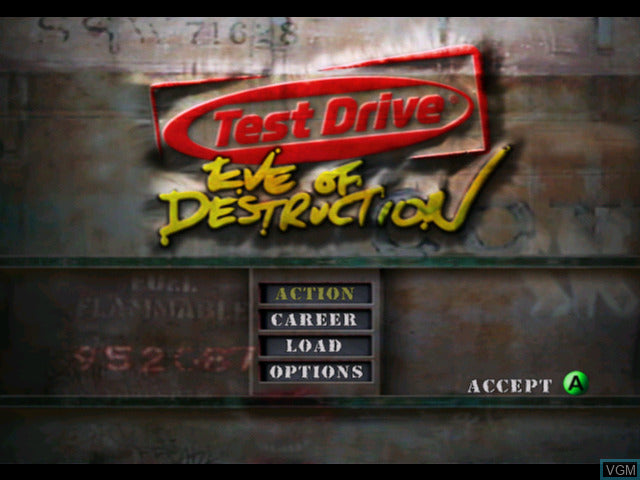Test Drive Eve of Destruction - XBox Original