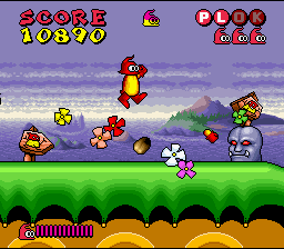 Plok - SNES