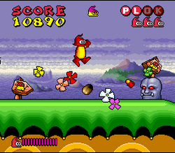 Plok - SNES