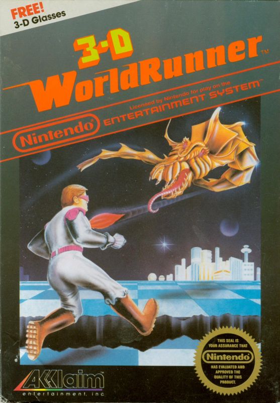 3-D WorldRunner - NES