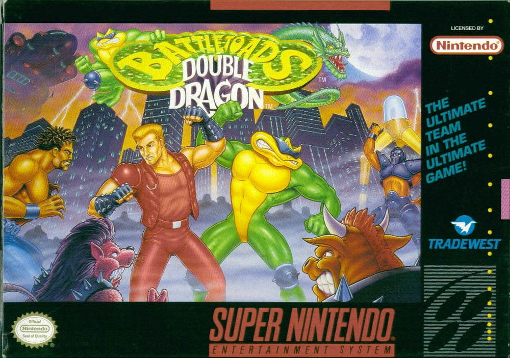 Battletoads / Double Dragon - SNES