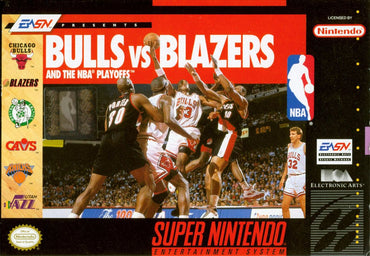 Bulls vs. Blazers and the NBA Playoffs - SNES