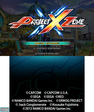 Project X Zone - 3DS
