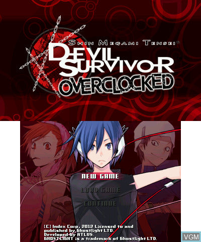 Shin Megami Tensei: Devil Survivor Overclocked - 3DS