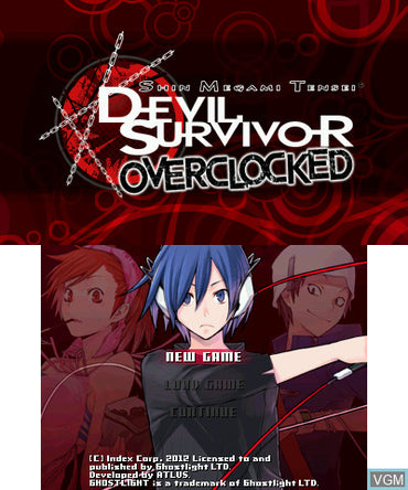 Shin Megami Tensei: Devil Survivor Overclocked - 3DS