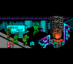 Teenage Mutant Ninja Turtles II: The Arcade Game - NES