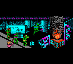 Teenage Mutant Ninja Turtles II: The Arcade Game - NES