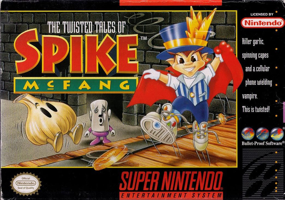 The Twisted Tales of Spike McFang - SNES