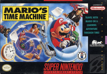 Mario's Time Machine - SNES