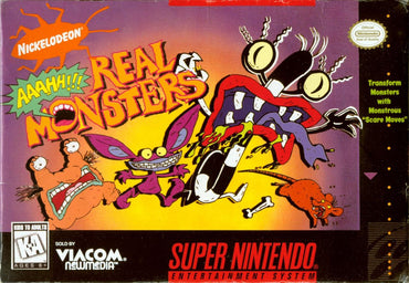 Nickelodeon: Aaahh!!! Real Monsters - SNES