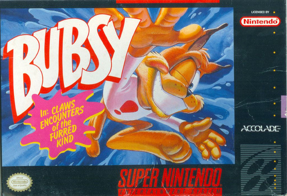 Bubsy in: Claws Encounters of the Furred Kind - SNES