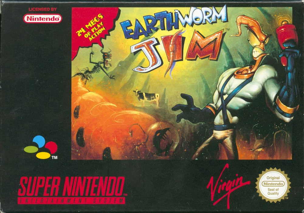 Earthworm Jim - SNES