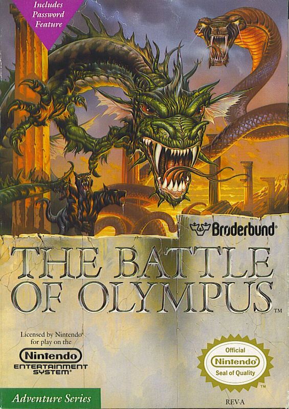 The Battle of Olympus - NES