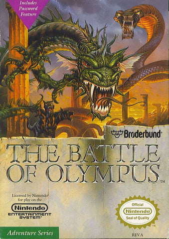 The Battle of Olympus - NES