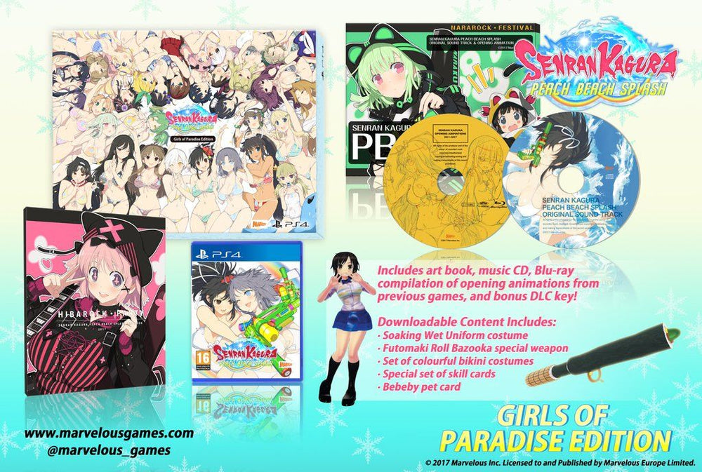 Senran Kagura: Peach Beach Splash (Girls of Paradise Edition) - PS4