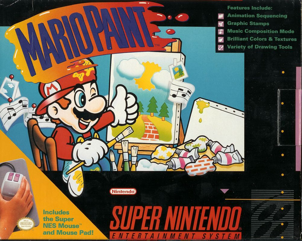 Mario Paint - SNES