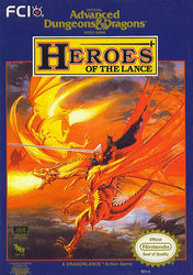 Heroes of the Lance - NES