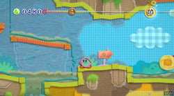 Kirby's Epic Yarn - Wii Original