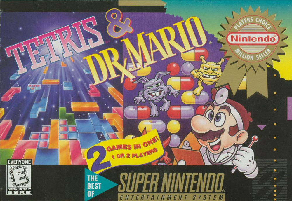 Tetris & Dr. Mario - SNES
