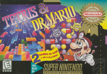 Tetris & Dr. Mario - SNES