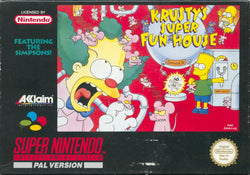 Krusty's Super Fun House - SNES