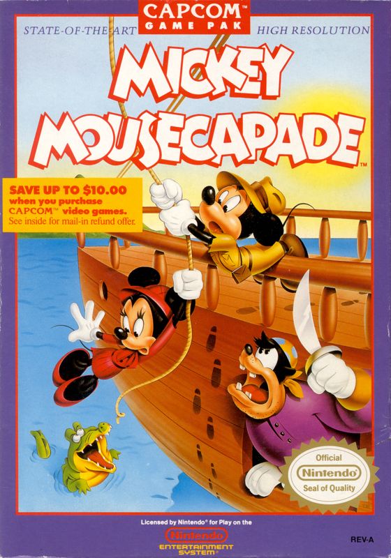 Mickey Mousecapade - NES