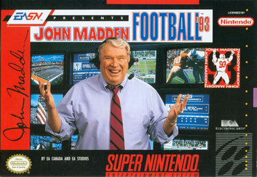 John Madden Football '93 - SNES