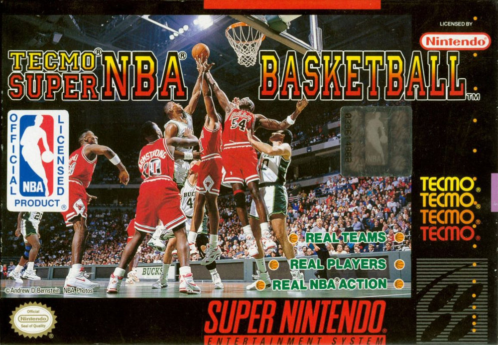 Tecmo Super NBA Basketball - SNES
