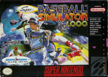 Super Baseball Simulator 1.000 - SNES