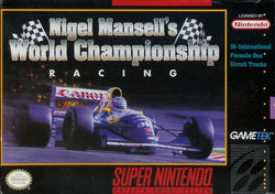 Nigel Mansell's World Championship Racing - SNES
