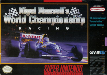 Nigel Mansell's World Championship Racing - SNES