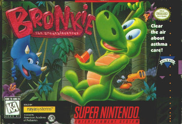 Bronkie The Bronchiasaurus - SNES