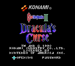 Castlevania III: Dracula's Curse - NES