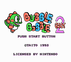 Bubble Bobble Part 2 - NES