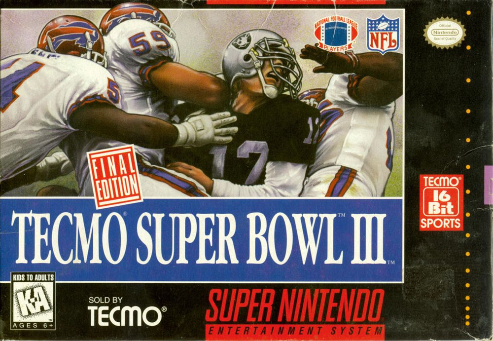 Tecmo Super Bowl III: Final Edition - SNES