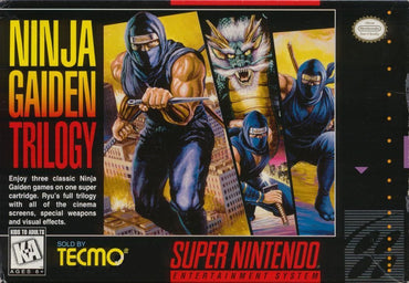 Ninja Gaiden Trilogy - SNES