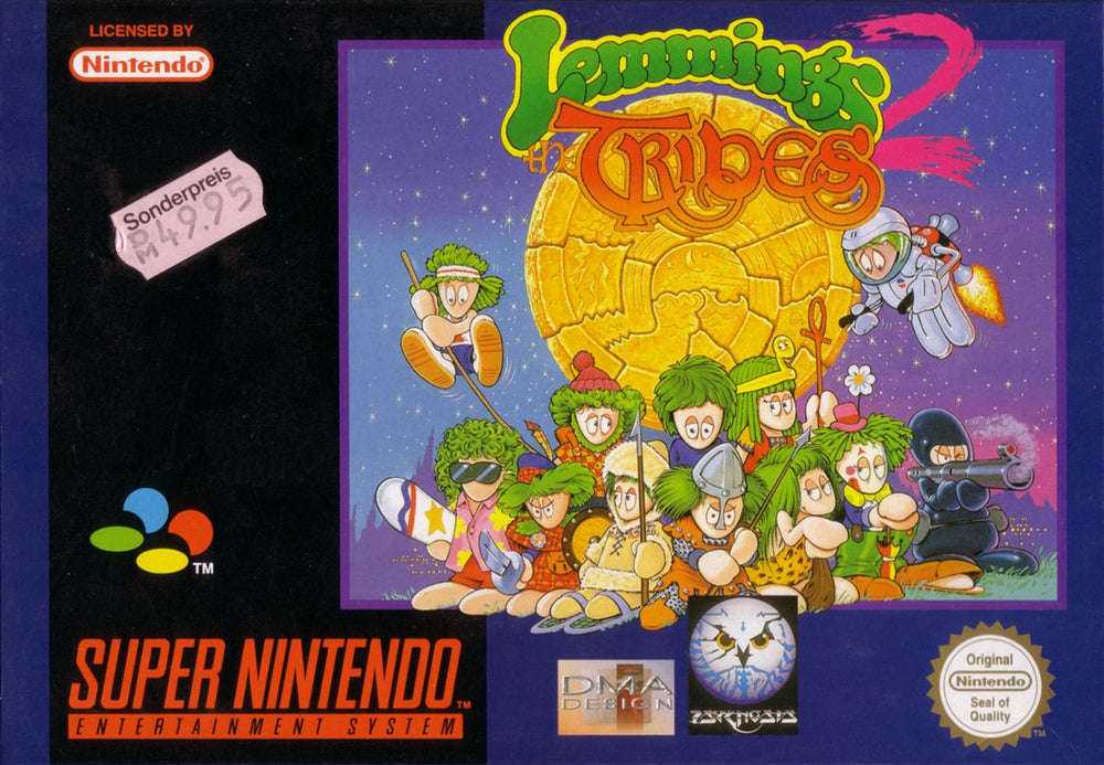 Lemmings 2: The Tribes - SNES