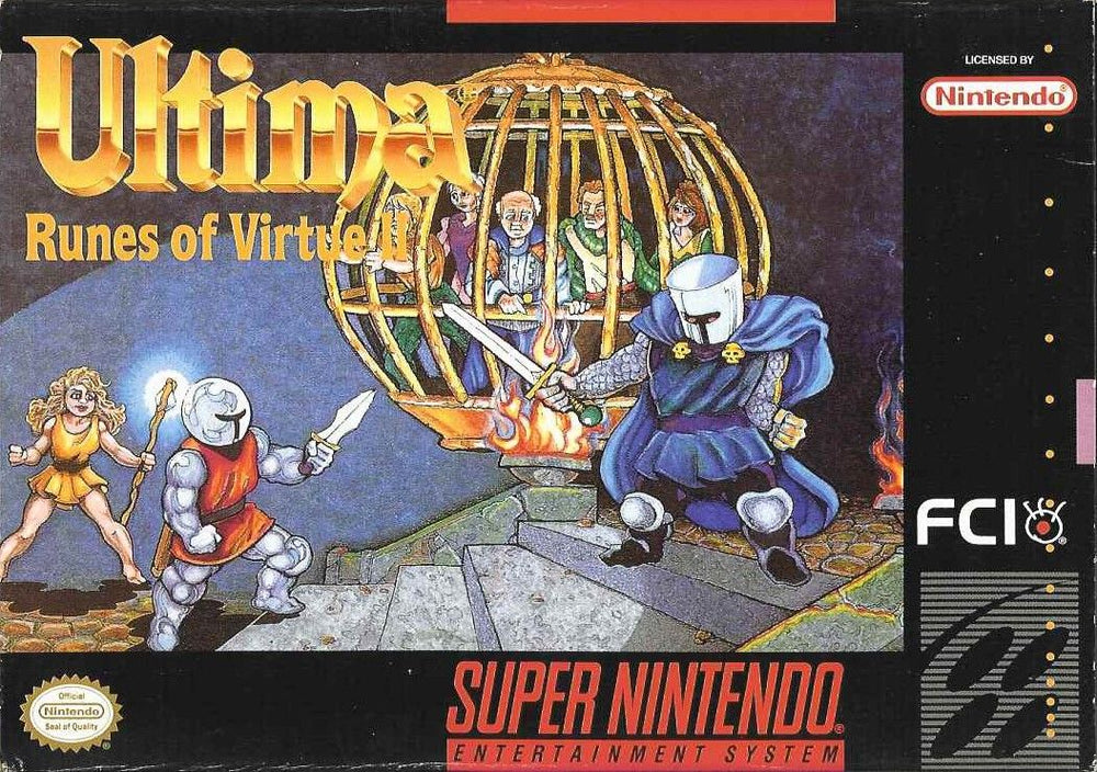 Ultima: Runes of Virtue II - SNES