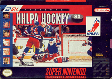 NHLPA Hockey '93 - SNES