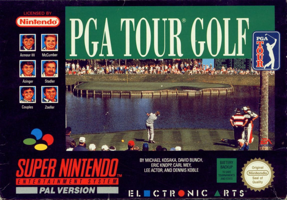 PGA Tour Golf - SNES