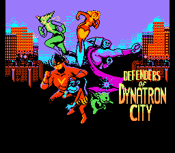 Defenders of Dynatron City - NES