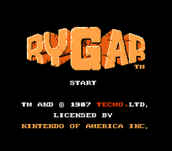 Rygar - NES