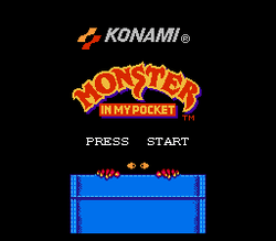Monster in My Pocket - NES