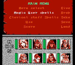 Heroes of the Lance - NES