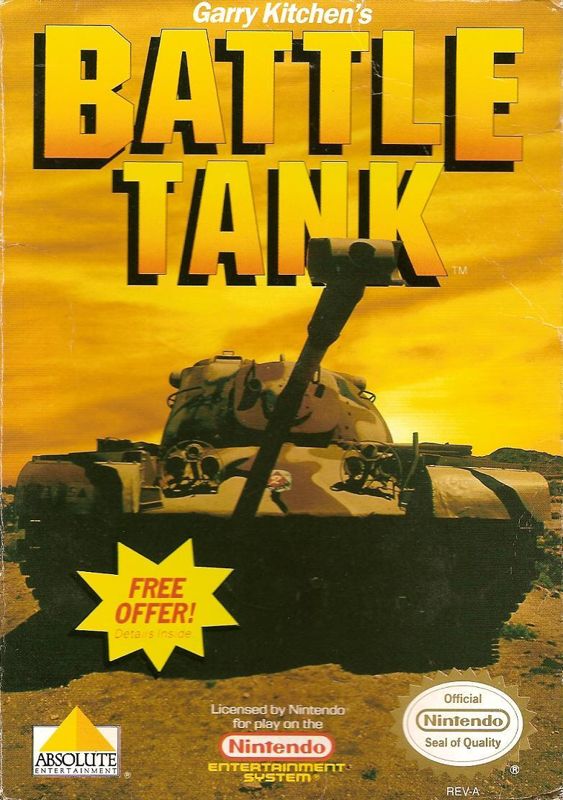 Garry Kitchen's Battletank - NES
