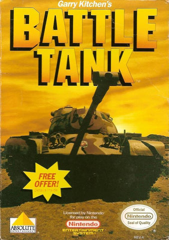 Garry Kitchen's Battletank - NES