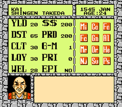 Shingen the Ruler - NES